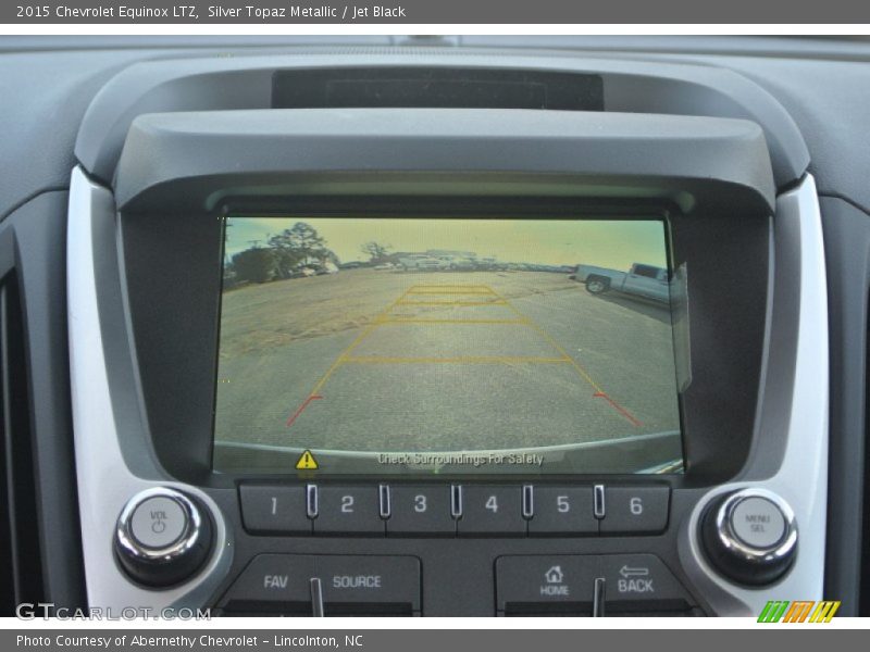 Silver Topaz Metallic / Jet Black 2015 Chevrolet Equinox LTZ