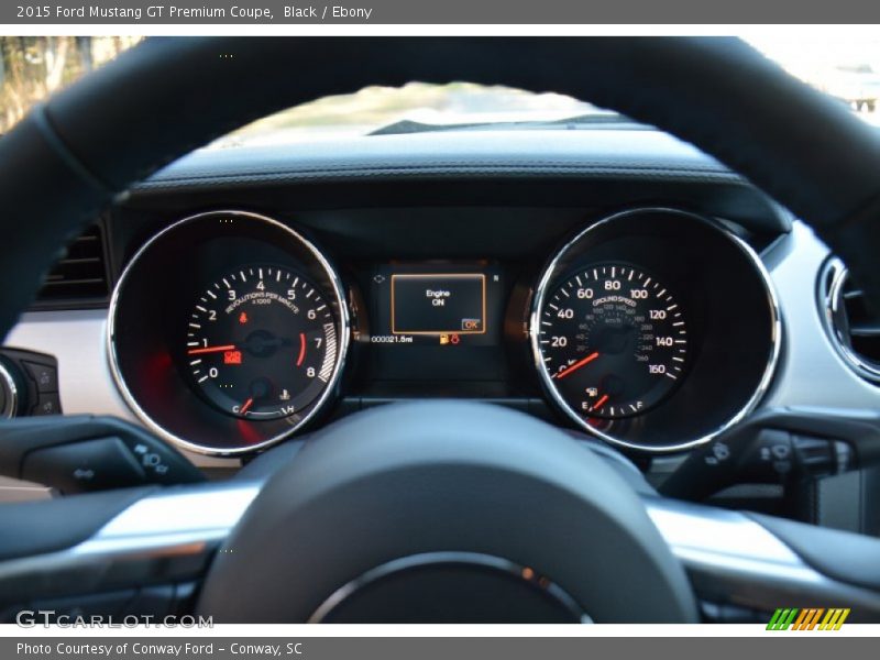 Black / Ebony 2015 Ford Mustang GT Premium Coupe