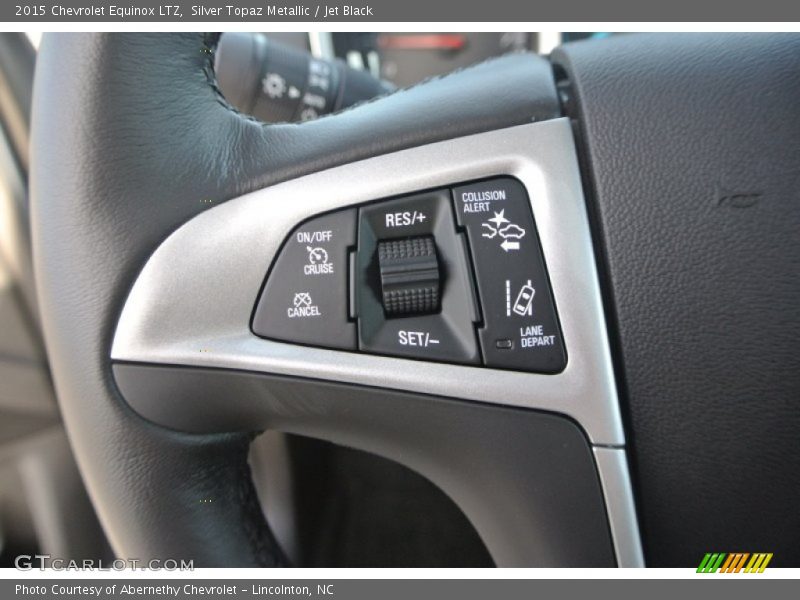 Silver Topaz Metallic / Jet Black 2015 Chevrolet Equinox LTZ