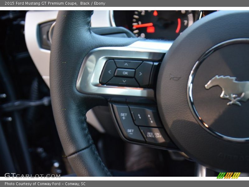 Black / Ebony 2015 Ford Mustang GT Premium Coupe