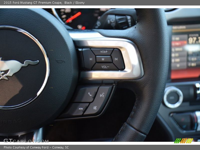 Black / Ebony 2015 Ford Mustang GT Premium Coupe