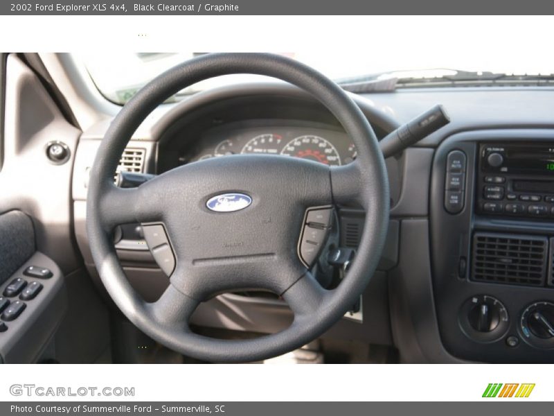 Black Clearcoat / Graphite 2002 Ford Explorer XLS 4x4