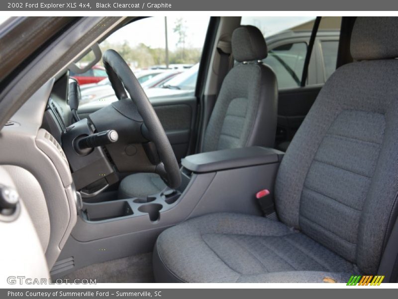 Black Clearcoat / Graphite 2002 Ford Explorer XLS 4x4