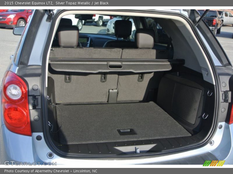 Silver Topaz Metallic / Jet Black 2015 Chevrolet Equinox LTZ