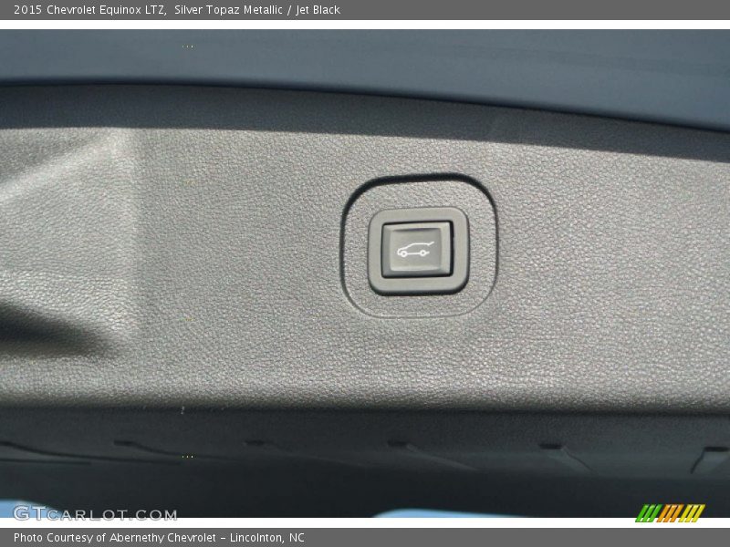 Silver Topaz Metallic / Jet Black 2015 Chevrolet Equinox LTZ