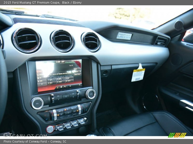 Black / Ebony 2015 Ford Mustang GT Premium Coupe