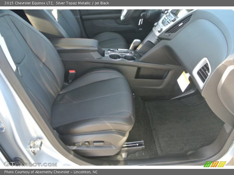 Silver Topaz Metallic / Jet Black 2015 Chevrolet Equinox LTZ