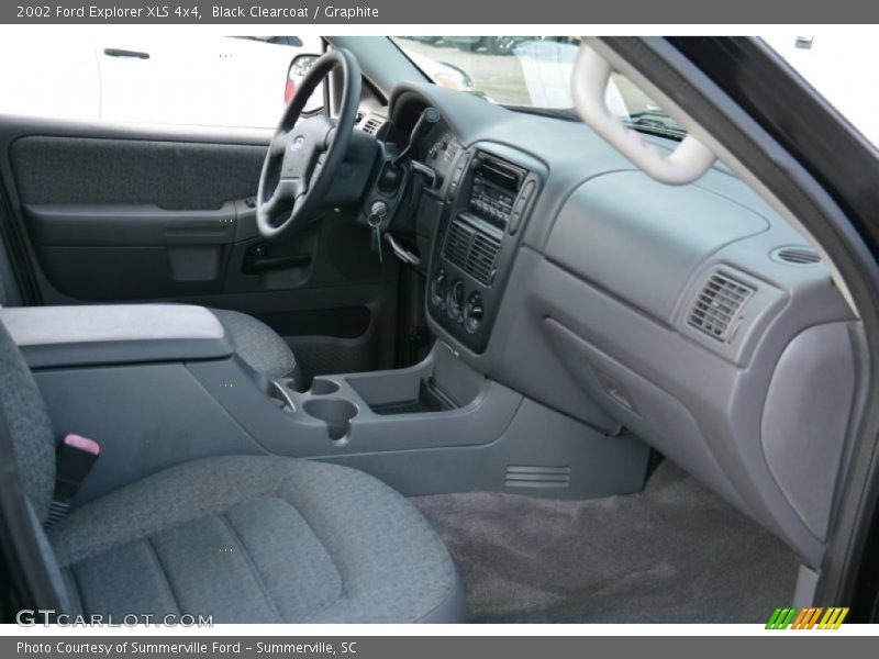 Black Clearcoat / Graphite 2002 Ford Explorer XLS 4x4