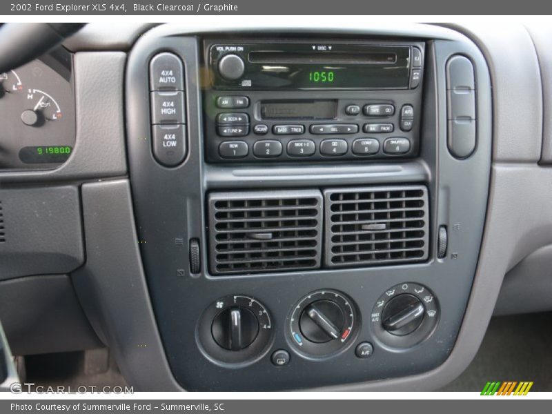 Controls of 2002 Explorer XLS 4x4