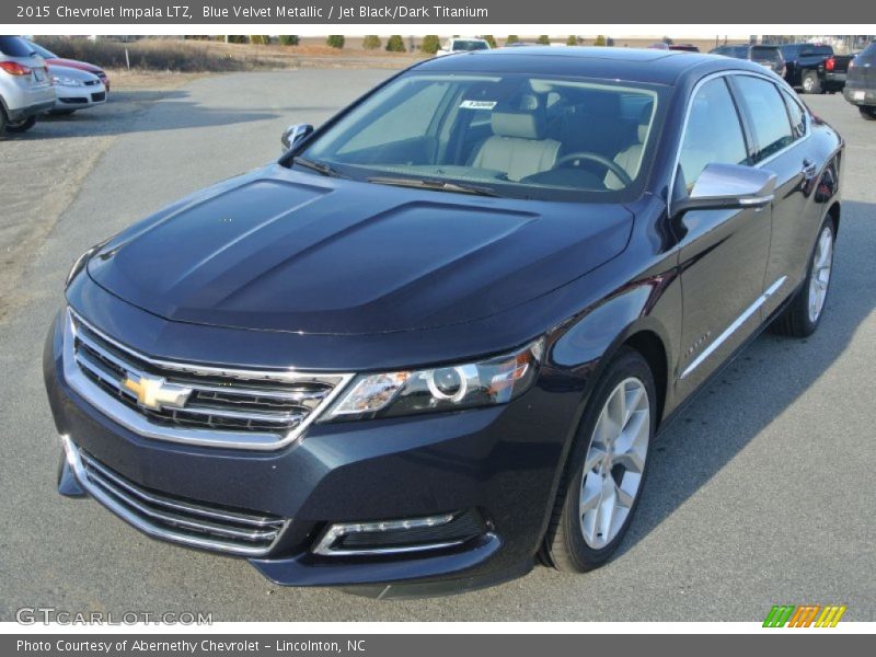 Blue Velvet Metallic / Jet Black/Dark Titanium 2015 Chevrolet Impala LTZ