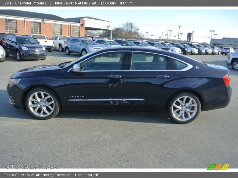Blue Velvet Metallic / Jet Black/Dark Titanium 2015 Chevrolet Impala LTZ