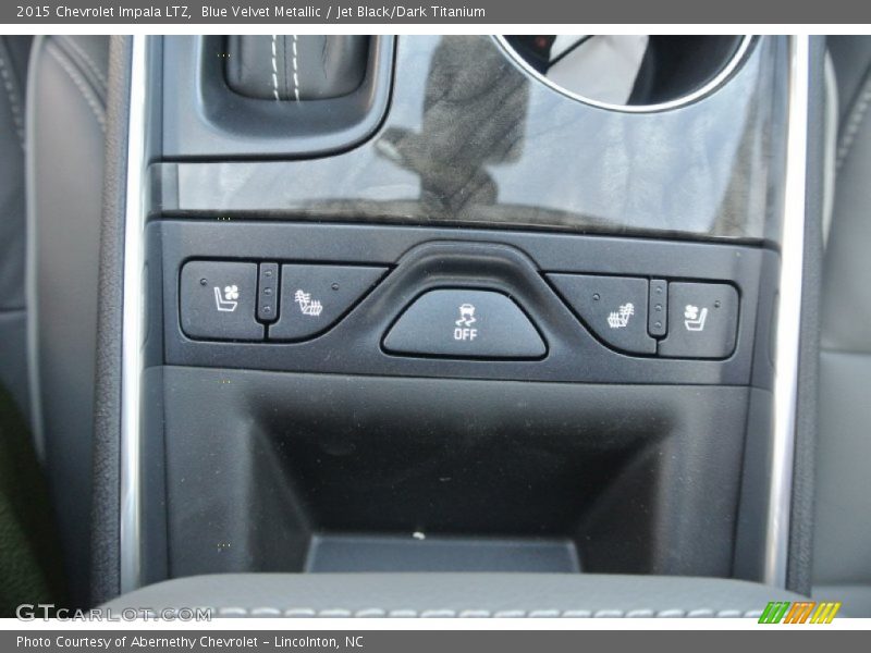 Blue Velvet Metallic / Jet Black/Dark Titanium 2015 Chevrolet Impala LTZ