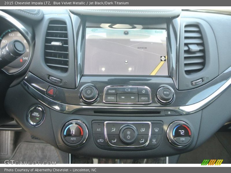 Blue Velvet Metallic / Jet Black/Dark Titanium 2015 Chevrolet Impala LTZ