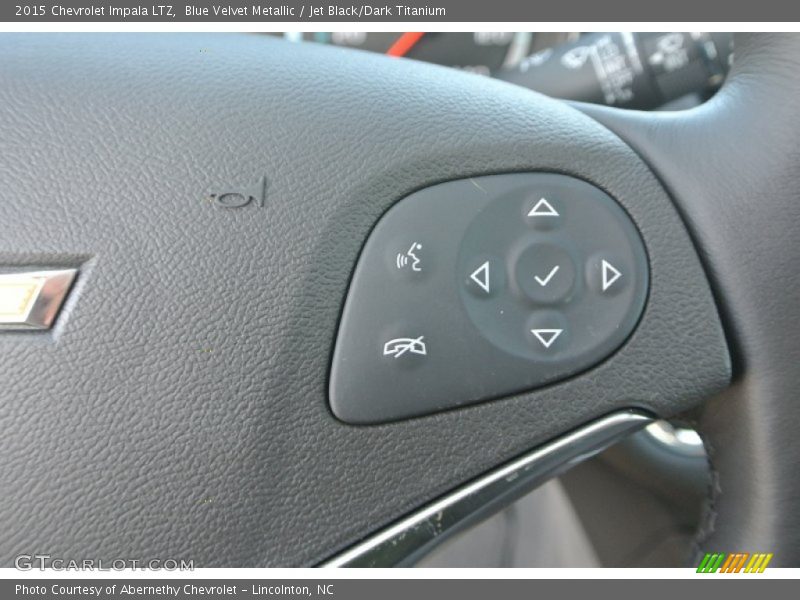 Blue Velvet Metallic / Jet Black/Dark Titanium 2015 Chevrolet Impala LTZ