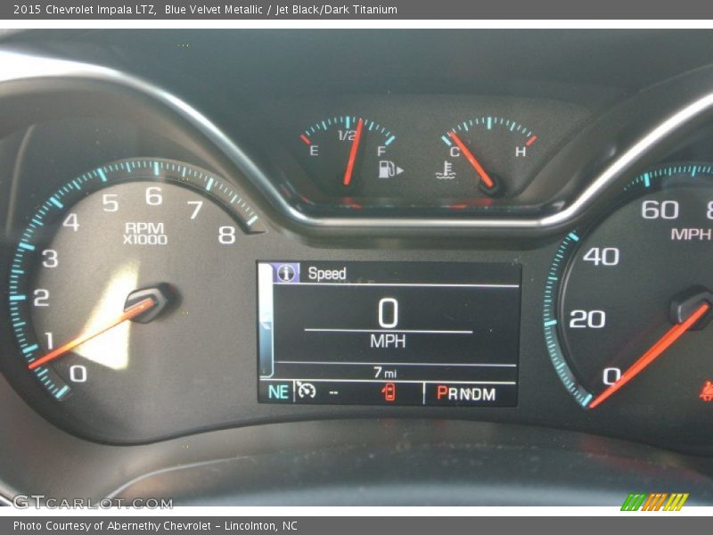 Blue Velvet Metallic / Jet Black/Dark Titanium 2015 Chevrolet Impala LTZ