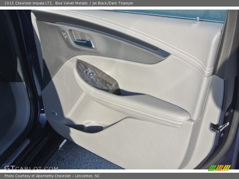 Blue Velvet Metallic / Jet Black/Dark Titanium 2015 Chevrolet Impala LTZ