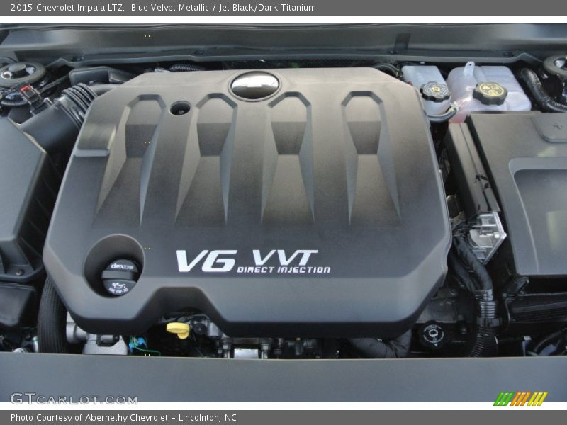 Blue Velvet Metallic / Jet Black/Dark Titanium 2015 Chevrolet Impala LTZ