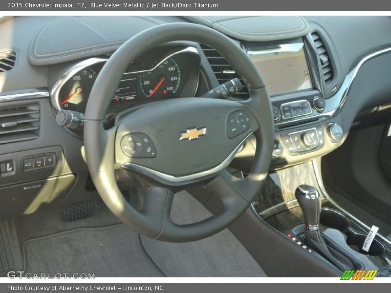 Blue Velvet Metallic / Jet Black/Dark Titanium 2015 Chevrolet Impala LTZ