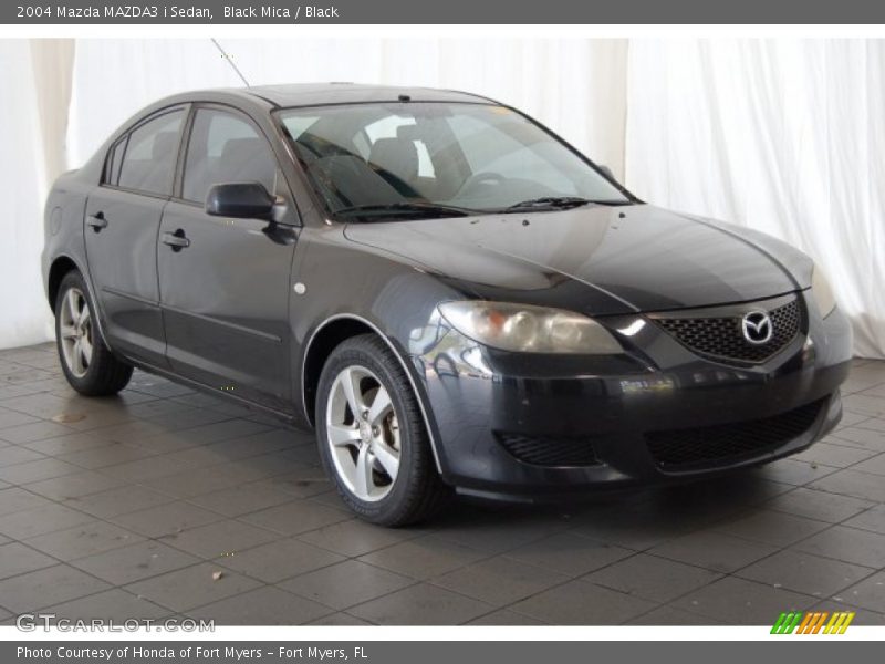 Black Mica / Black 2004 Mazda MAZDA3 i Sedan