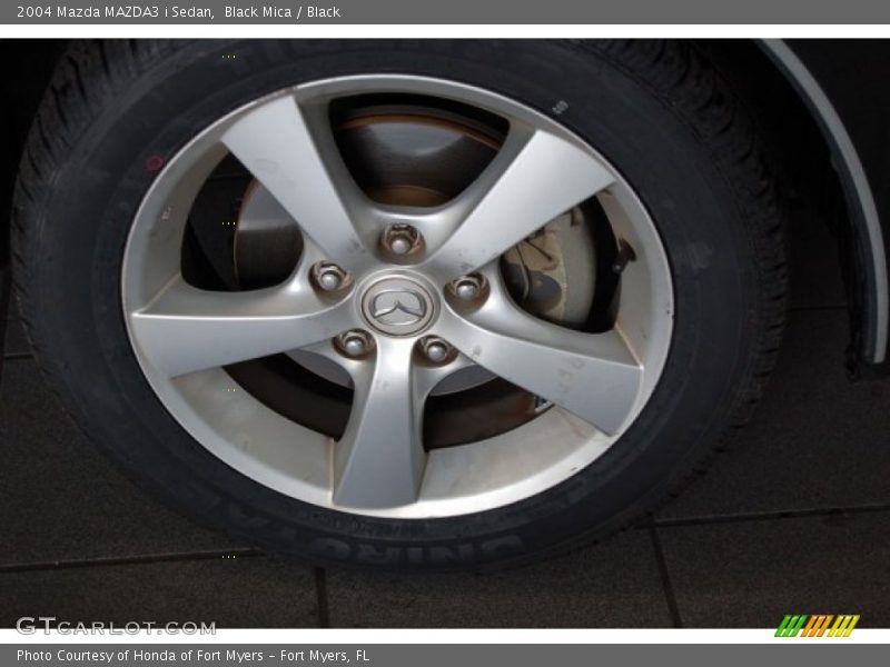 Black Mica / Black 2004 Mazda MAZDA3 i Sedan