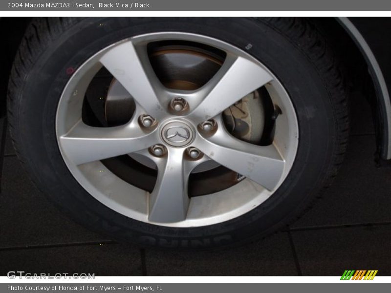 Black Mica / Black 2004 Mazda MAZDA3 i Sedan