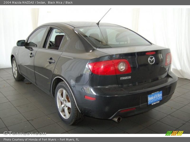 Black Mica / Black 2004 Mazda MAZDA3 i Sedan
