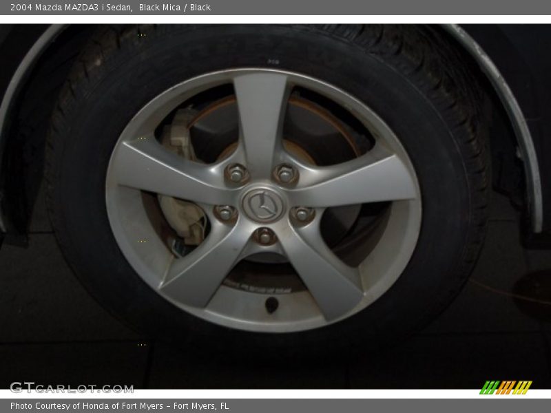 Black Mica / Black 2004 Mazda MAZDA3 i Sedan