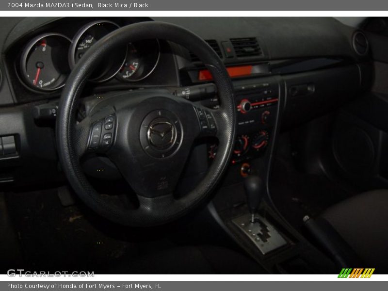 Black Mica / Black 2004 Mazda MAZDA3 i Sedan
