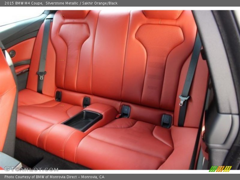 Rear Seat of 2015 M4 Coupe