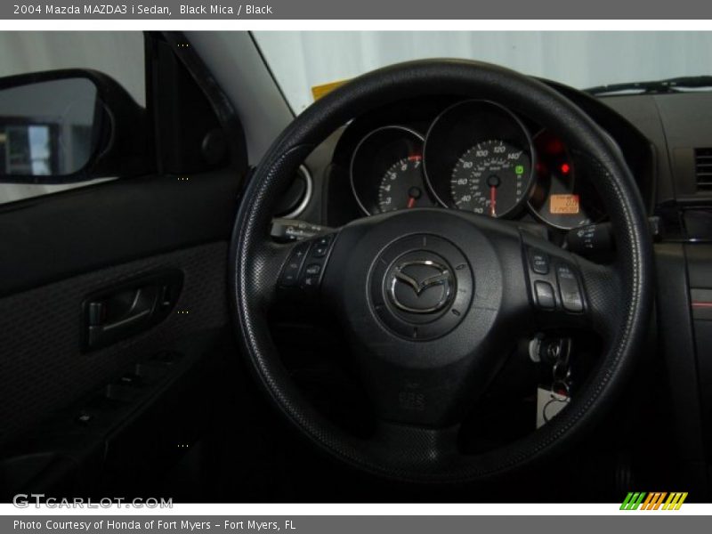 Black Mica / Black 2004 Mazda MAZDA3 i Sedan