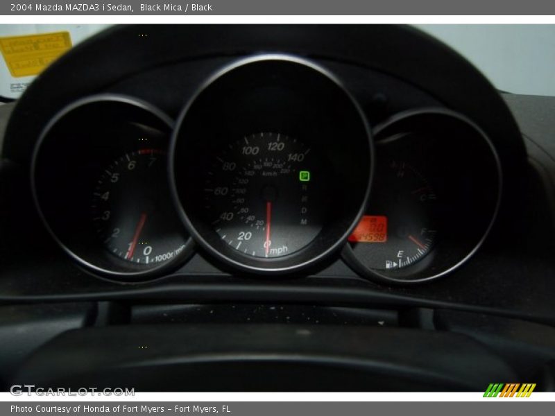 Black Mica / Black 2004 Mazda MAZDA3 i Sedan