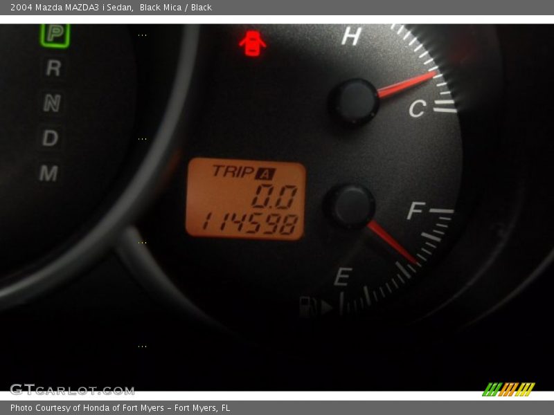 Black Mica / Black 2004 Mazda MAZDA3 i Sedan
