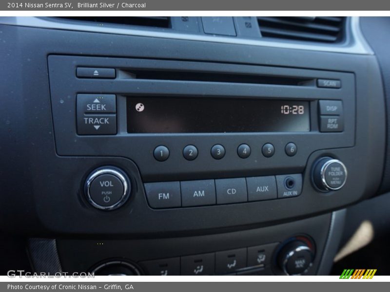 Brilliant Silver / Charcoal 2014 Nissan Sentra SV