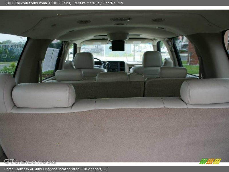Redfire Metallic / Tan/Neutral 2003 Chevrolet Suburban 1500 LT 4x4