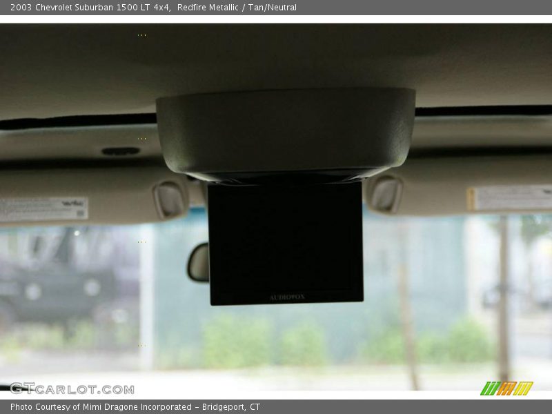 Redfire Metallic / Tan/Neutral 2003 Chevrolet Suburban 1500 LT 4x4