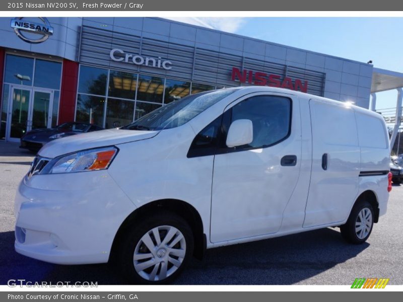 Fresh Powder / Gray 2015 Nissan NV200 SV