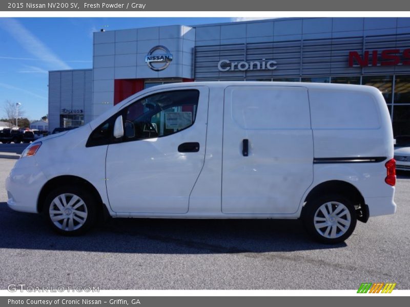 Fresh Powder / Gray 2015 Nissan NV200 SV