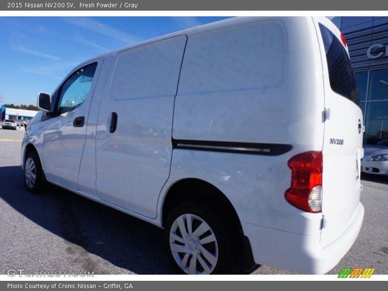 Fresh Powder / Gray 2015 Nissan NV200 SV