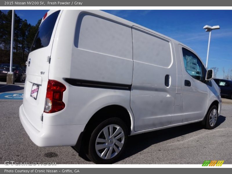 Fresh Powder / Gray 2015 Nissan NV200 SV
