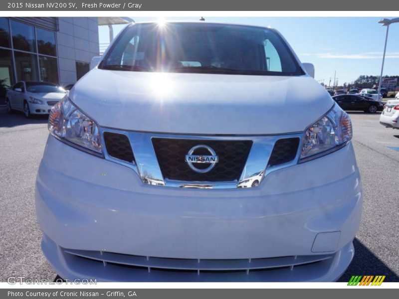 Fresh Powder / Gray 2015 Nissan NV200 SV