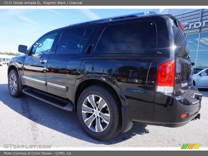 Magnetic Black / Charcoal 2015 Nissan Armada SL