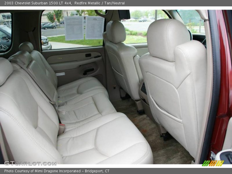 Redfire Metallic / Tan/Neutral 2003 Chevrolet Suburban 1500 LT 4x4