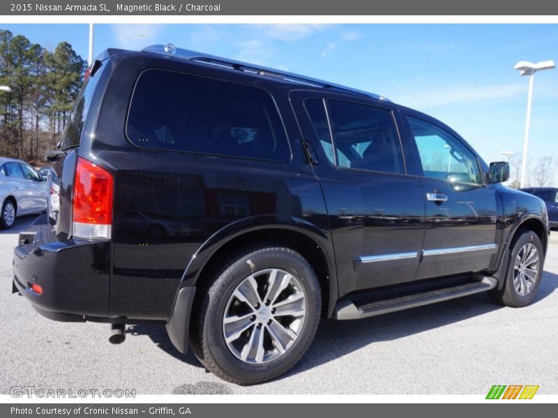 Magnetic Black / Charcoal 2015 Nissan Armada SL