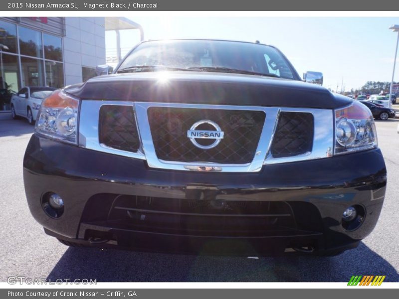 Magnetic Black / Charcoal 2015 Nissan Armada SL