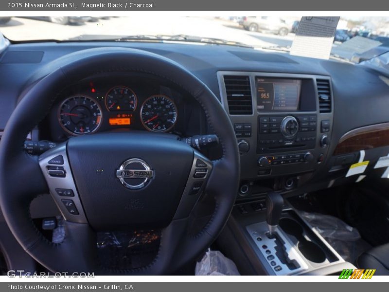 Magnetic Black / Charcoal 2015 Nissan Armada SL
