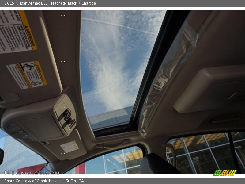 Magnetic Black / Charcoal 2015 Nissan Armada SL