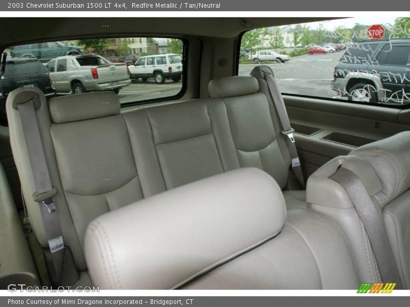 Redfire Metallic / Tan/Neutral 2003 Chevrolet Suburban 1500 LT 4x4