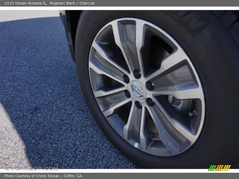 Magnetic Black / Charcoal 2015 Nissan Armada SL