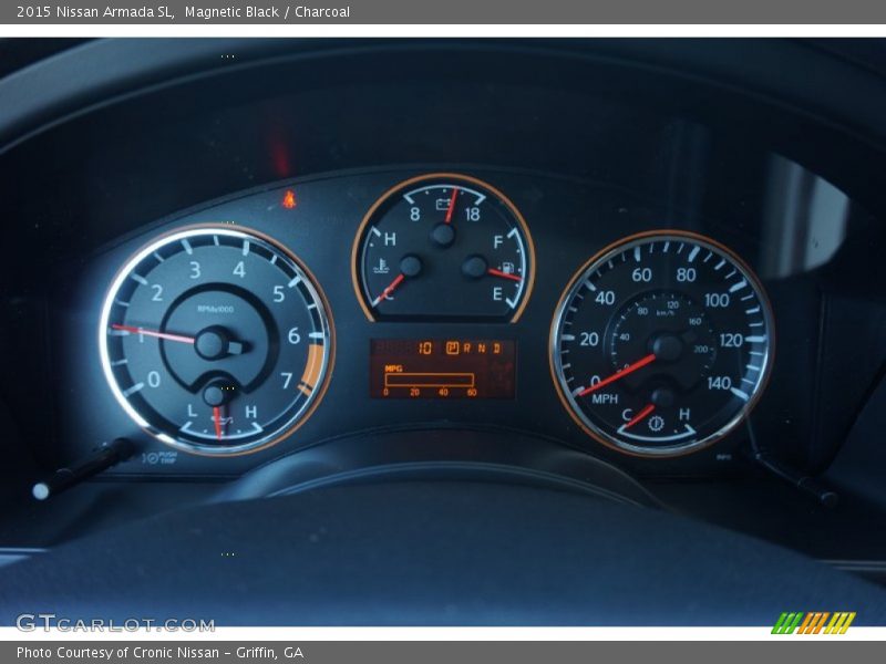 Magnetic Black / Charcoal 2015 Nissan Armada SL
