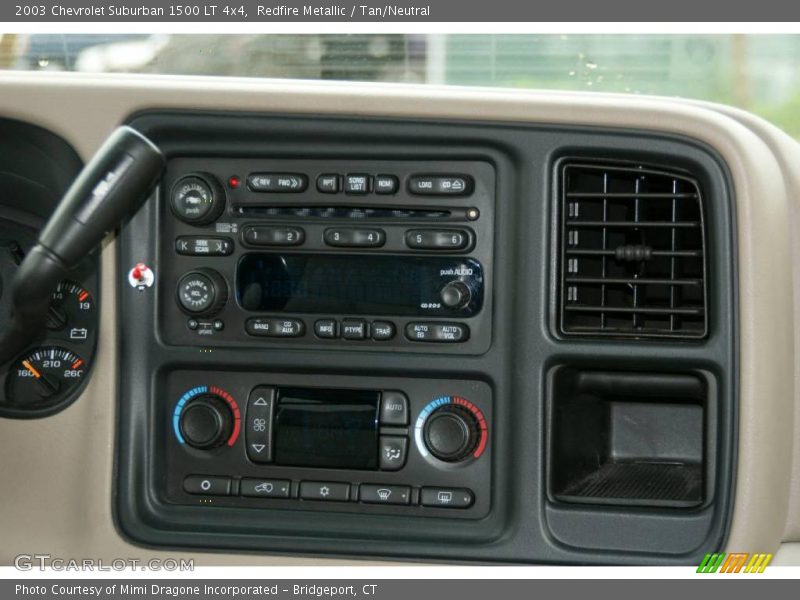 Redfire Metallic / Tan/Neutral 2003 Chevrolet Suburban 1500 LT 4x4